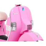 Elektrická motorka Vespa - ružová
